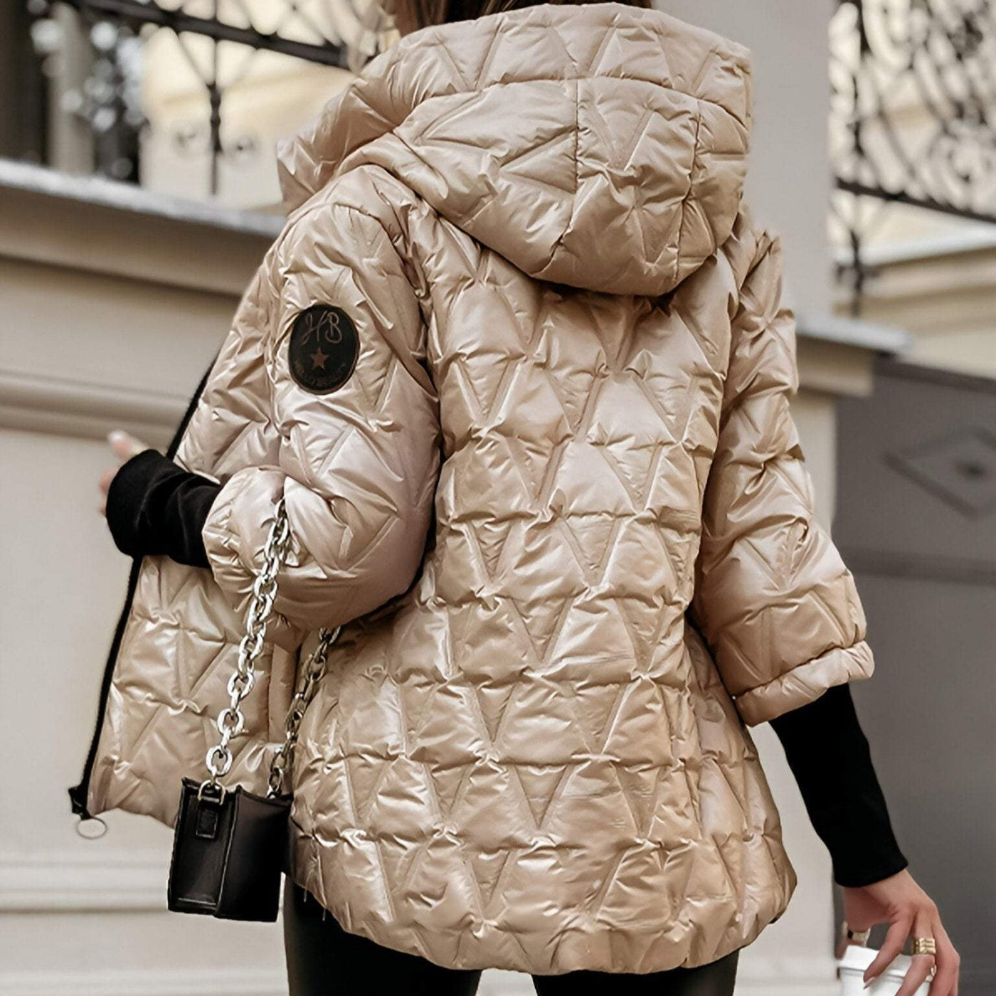 Iris | Quilted Down Jacket