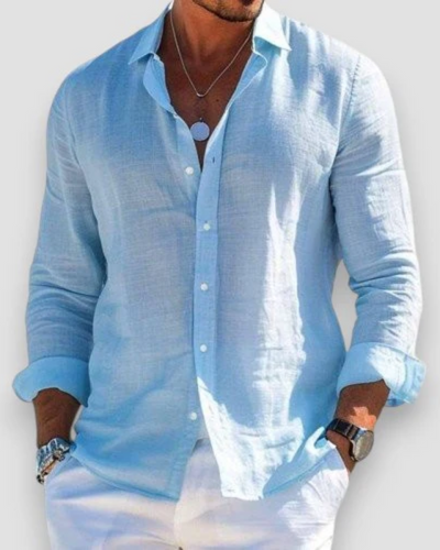Leonard | Casual Linen Shirt
