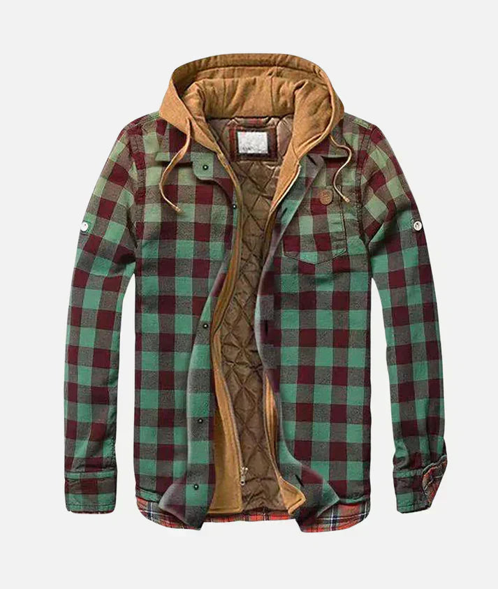 Logan | Patchwork Checked Jacket