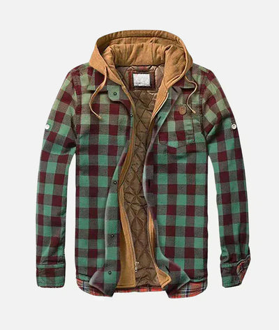 Logan | Patchwork Checked Jacket