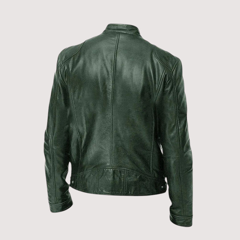Mark | Leather Jacket for Men