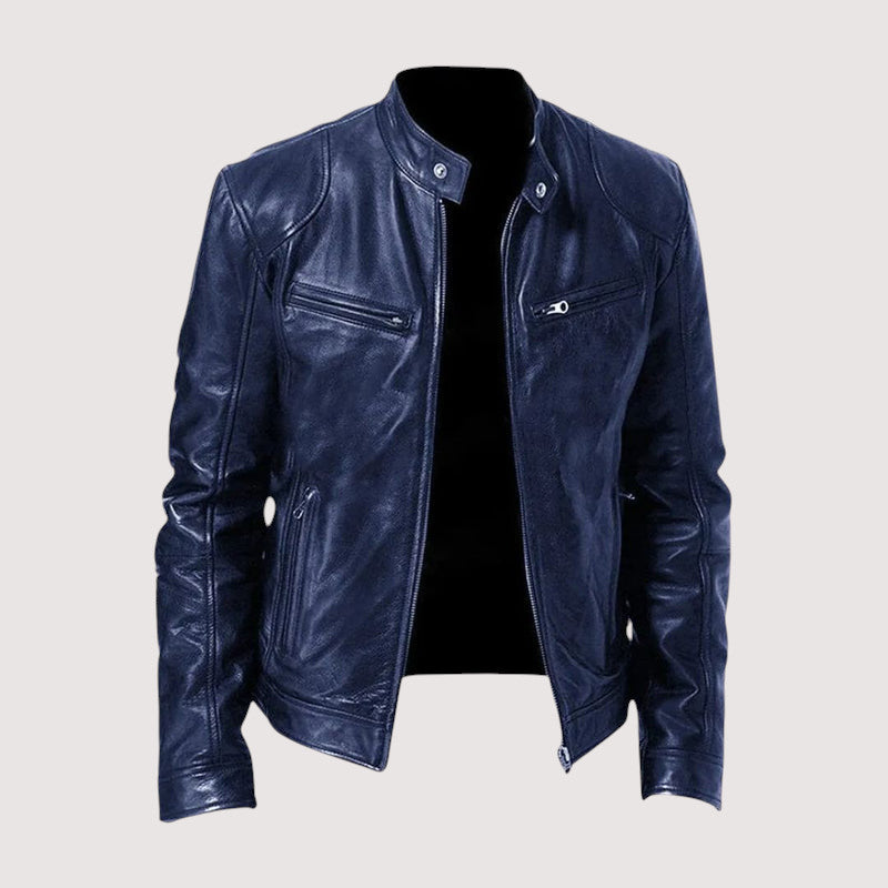 Mark | Leather Jacket for Men