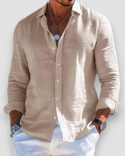 Leonard | Casual Linen Shirt
