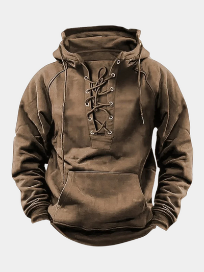 Magnus | Lace-Up Hoodie