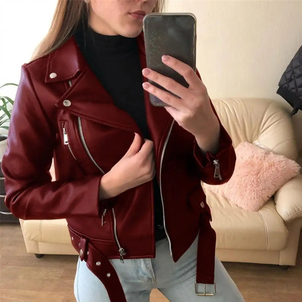 Nora | Casual Leather Jacket