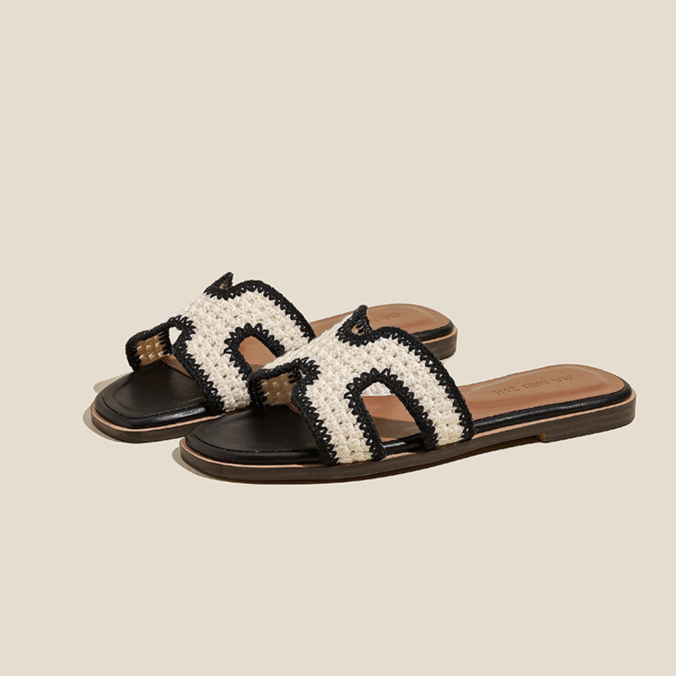 ÉLISE RAPHIA | Elegant Raffia Sandals
