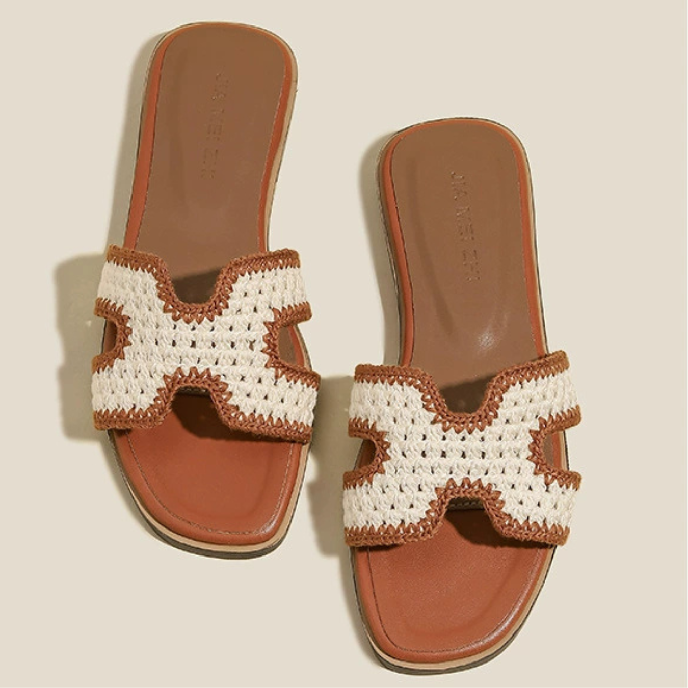 ÉLISE RAPHIA | Elegant Raffia Sandals