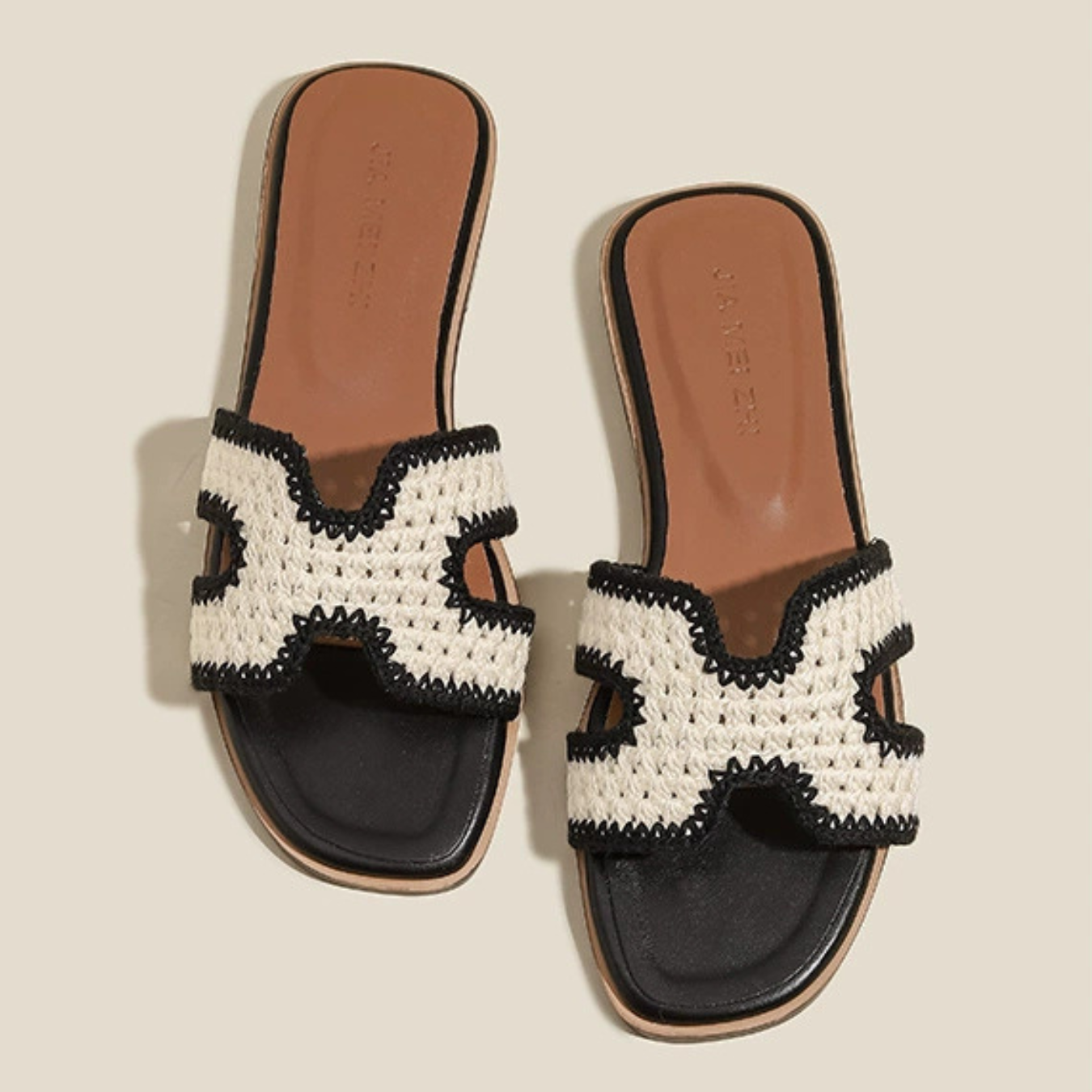 ÉLISE RAPHIA | Elegant Raffia Sandals