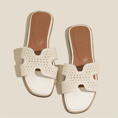 ÉLISE RAPHIA | Elegant Raffia Sandals