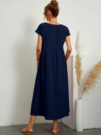 Cintia | Effortless Midi Dress with Pockets