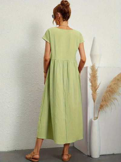 Cintia | Effortless Midi Dress with Pockets