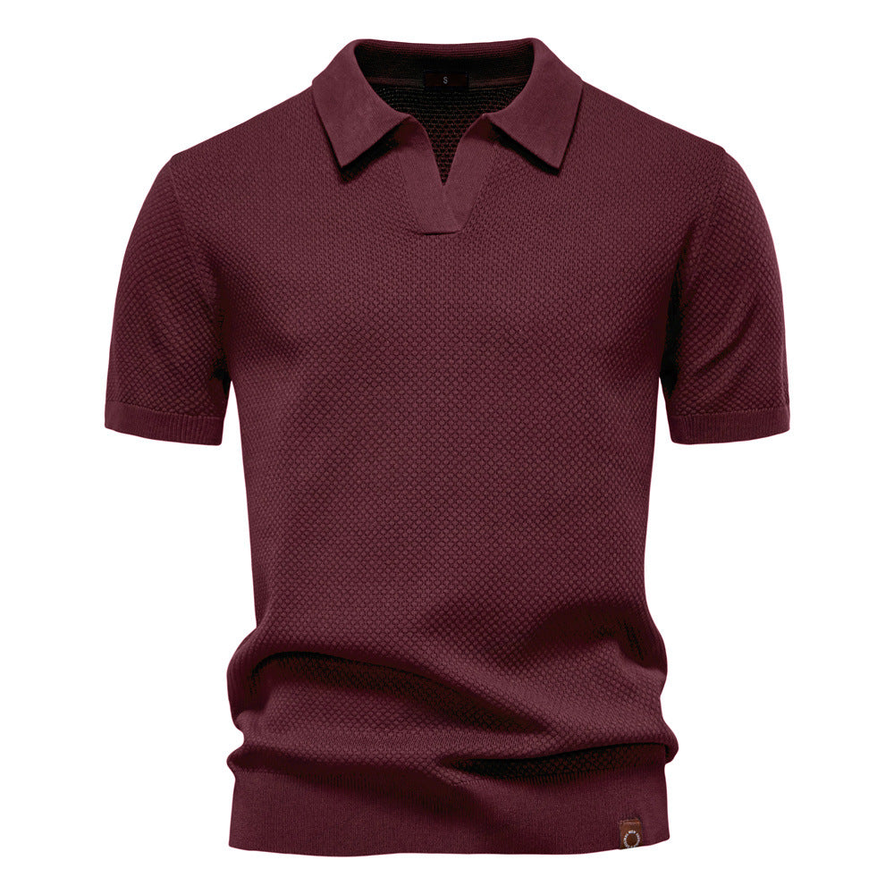 Sandro | Tailored Short-Sleeved Polo Shirt