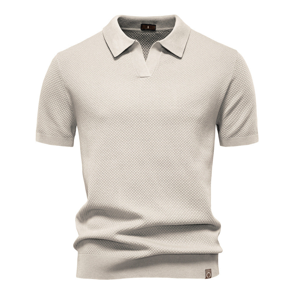Sandro | Tailored Short-Sleeved Polo Shirt