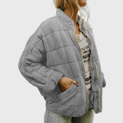 Cecilia | Elegant Quilted Oversized Jacket