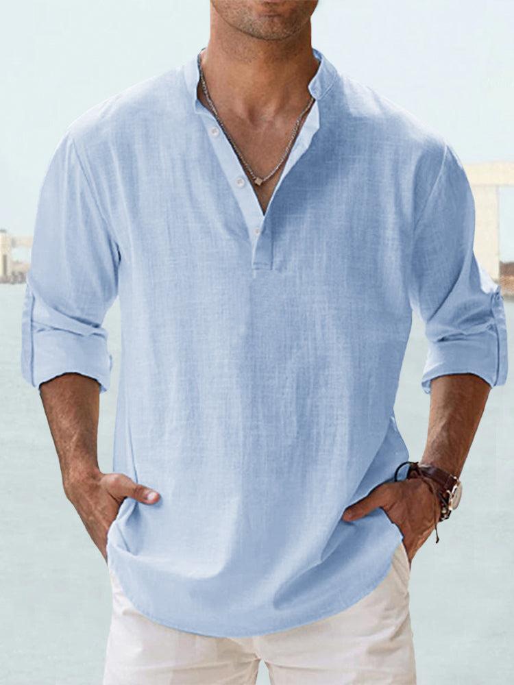 Mathis | Breathable Linen Shirt