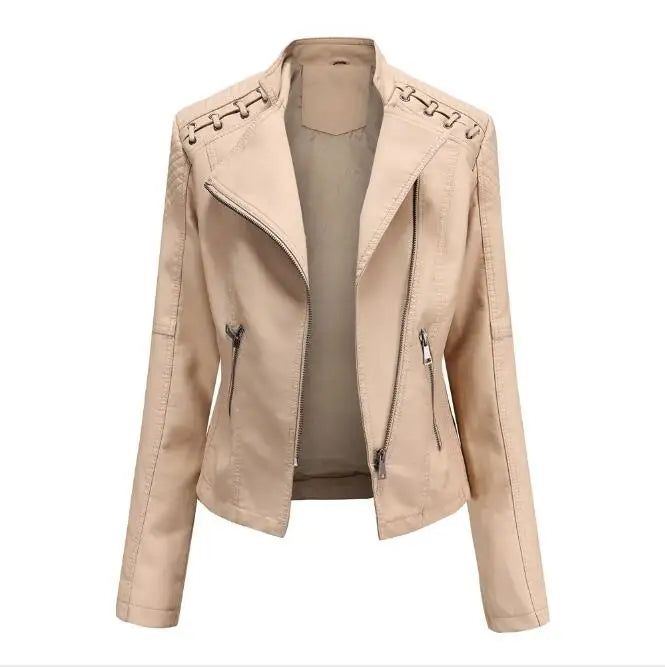 Vera | Soft Leather Classic Jacket