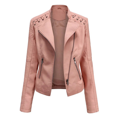 Vera | Soft Leather Classic Jacket