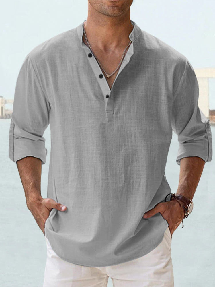 Mathis | Breathable Linen Shirt