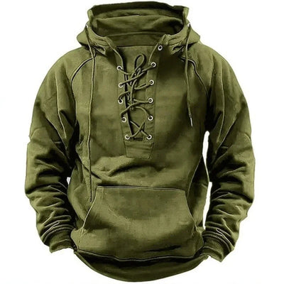 Magnus | Lace-Up Hoodie