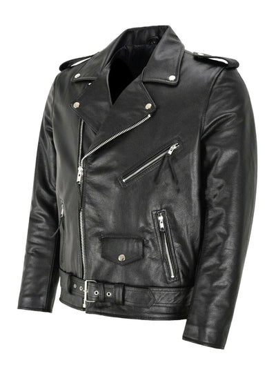 Dominic | Classic Leather Jacket