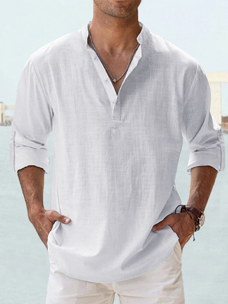 Mathis | Breathable Linen Shirt