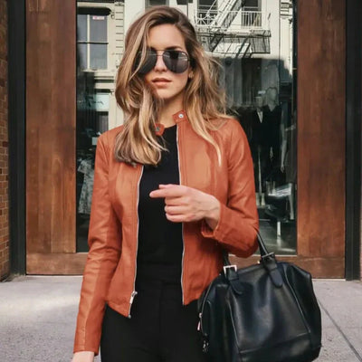 Talia | Premium Leather Jacket