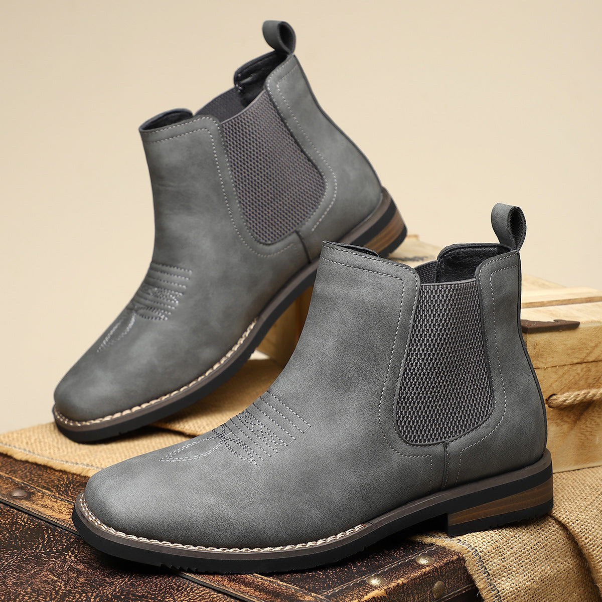 Thierry | Robust Leather Boots