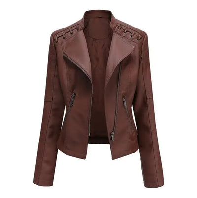 Vera | Soft Leather Classic Jacket