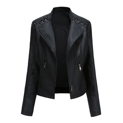 Vera | Soft Leather Classic Jacket