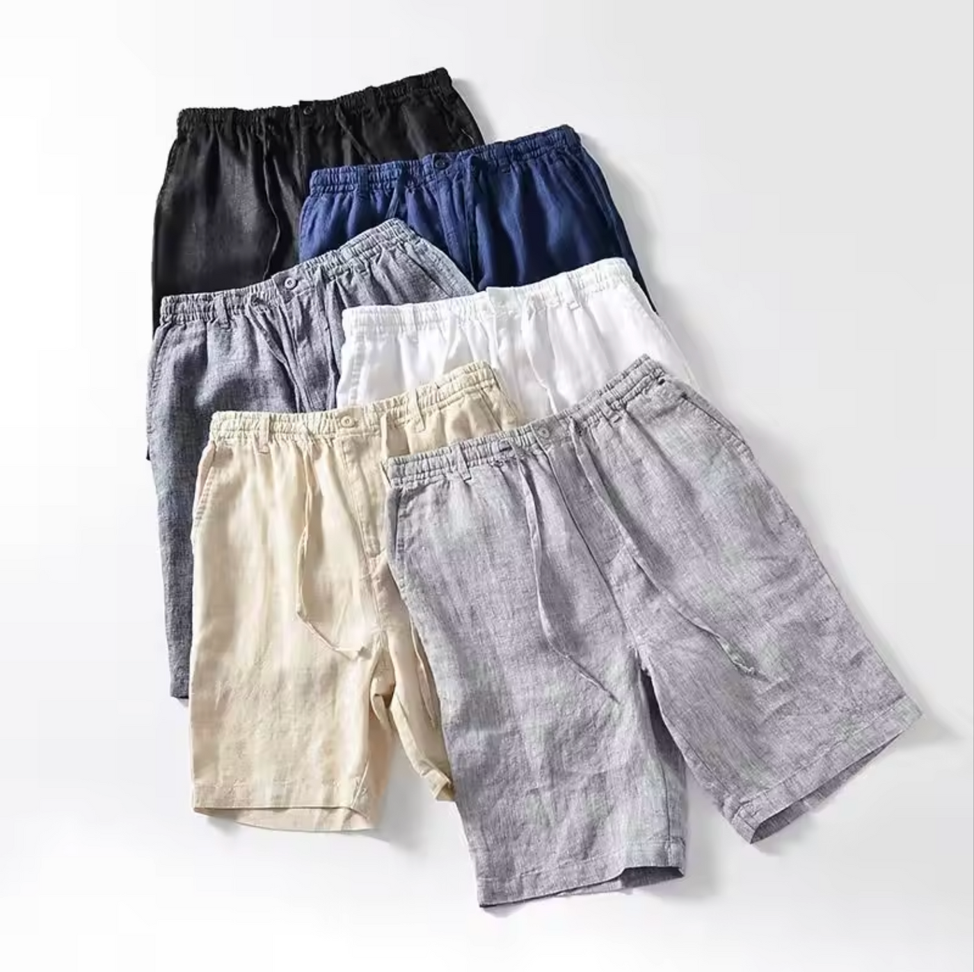 Lorenzo | Premium Linen Shorts