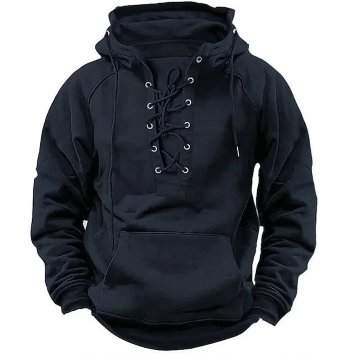Magnus | Lace-Up Hoodie