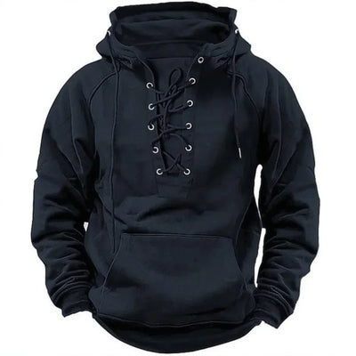 Magnus | Lace-Up Hoodie