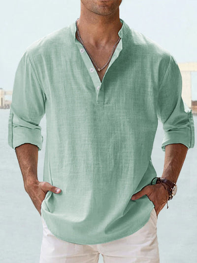 Mathis | Breathable Linen Shirt