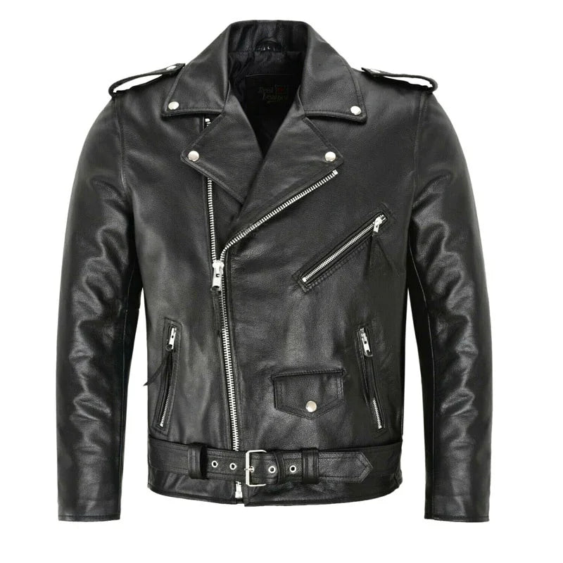 Dominic | Classic Leather Jacket