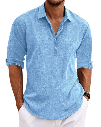 Mathias | Classic Cotton Shirt for Timeless Summer Style