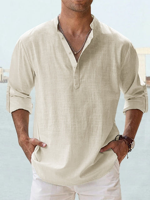 Mathis | Breathable Linen Shirt