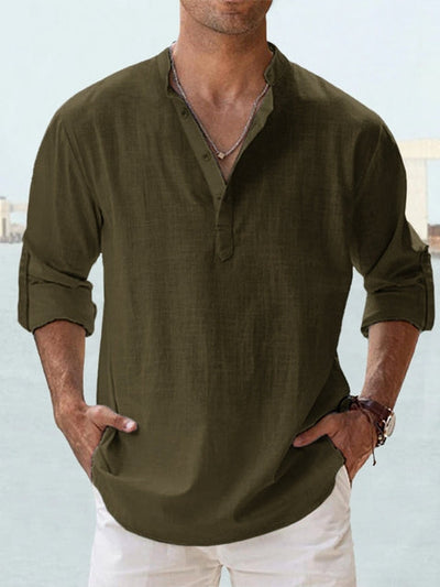 Mathis | Breathable Linen Shirt