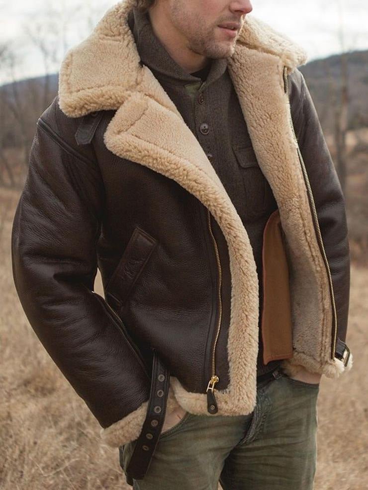 Arthur | Shearling-Lined Leather Jacket