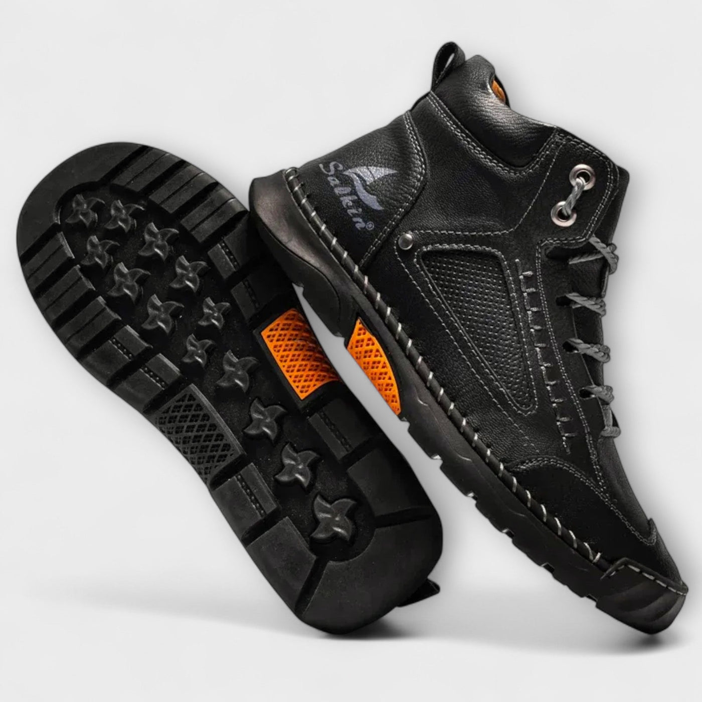 Alpine | Leather High-Top Shoes