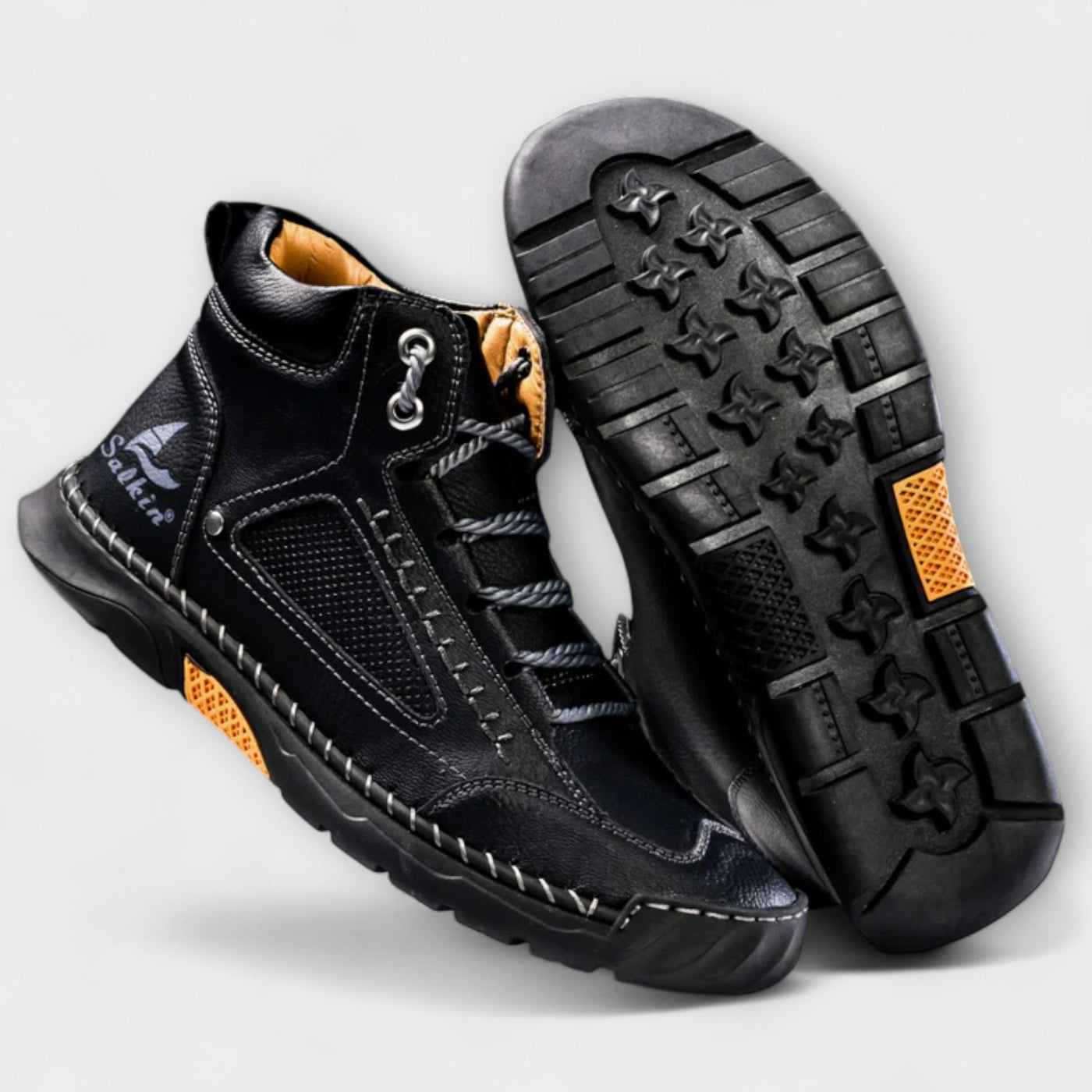 Alpine | Leather High-Top Shoes