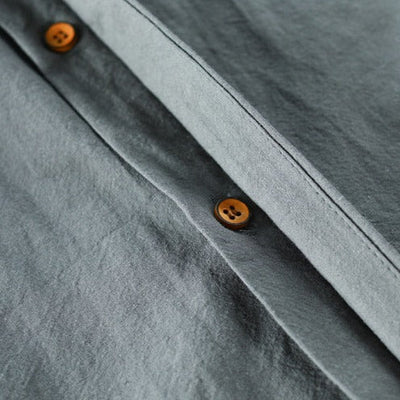 Renzo | Japanese-Inspired Cotton-Linen Shirt