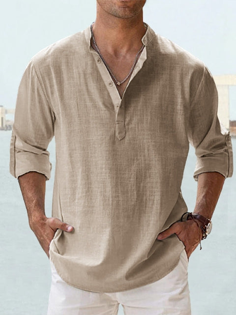 Mathis | Breathable Linen Shirt