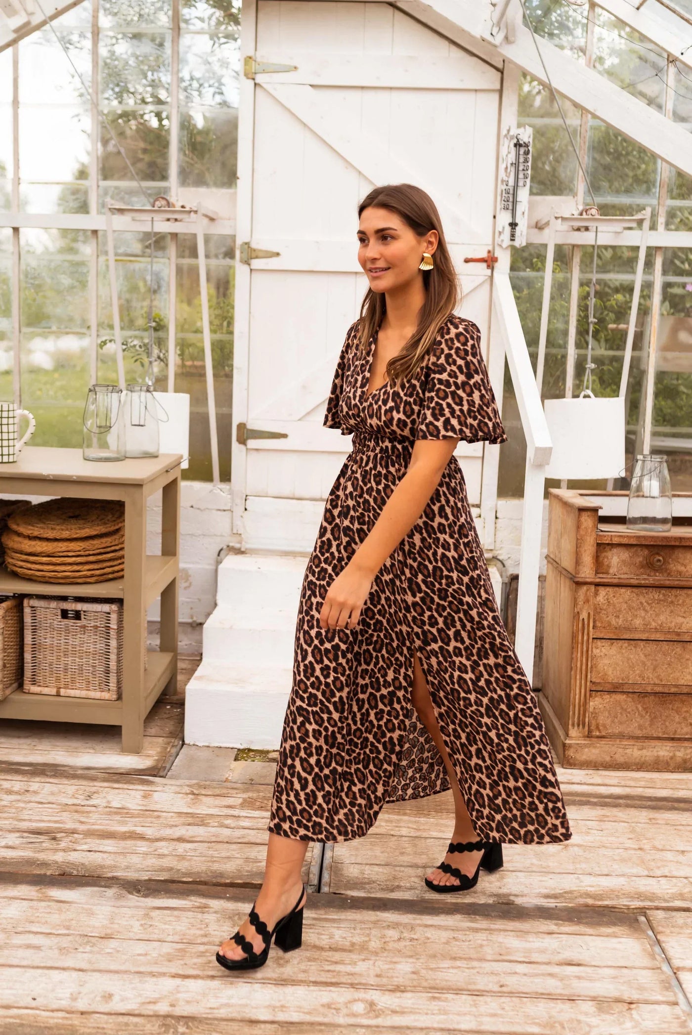 STELLA | THE LEOPARD MAXI DRESS