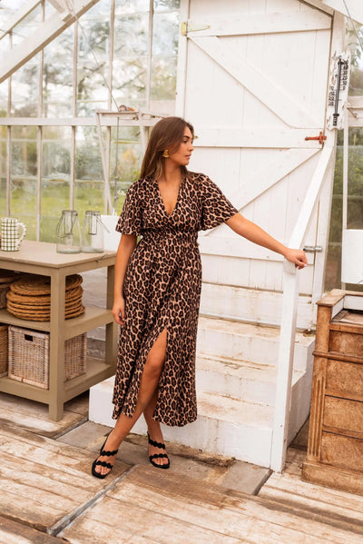 STELLA | THE LEOPARD MAXI DRESS